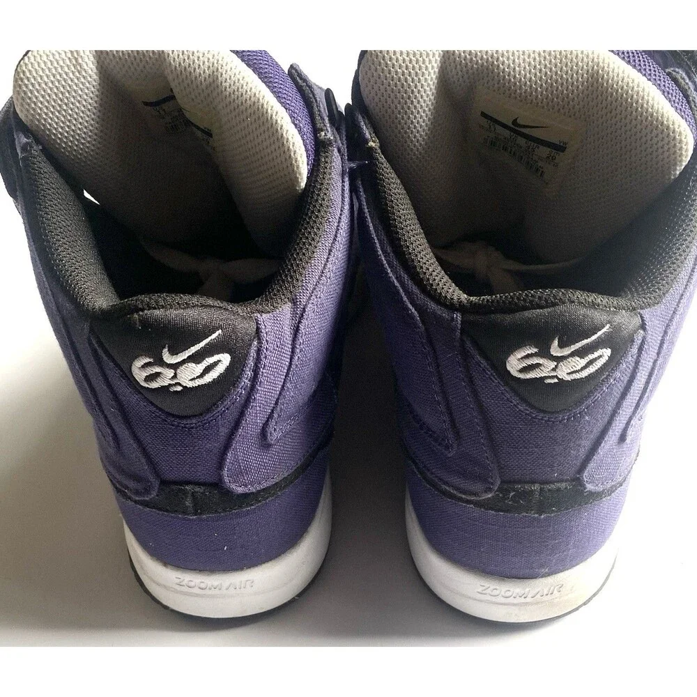 Nike 6.0 Zoom Mogan Mid 2 Purple/Black/White Size 11 Men’s Sneakers/Shoes